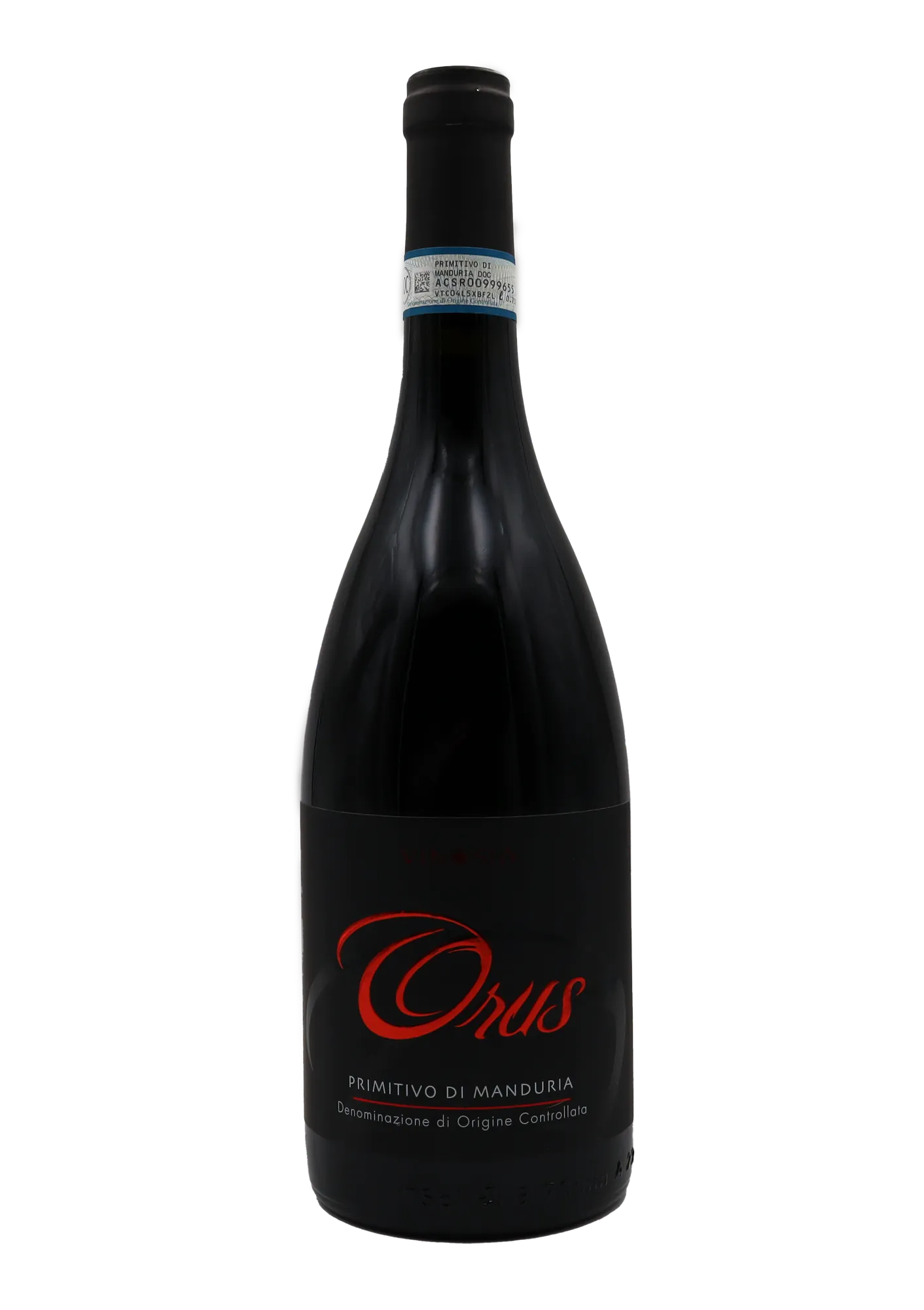 Vinosia: Primitivo di Manduria Orus 2020