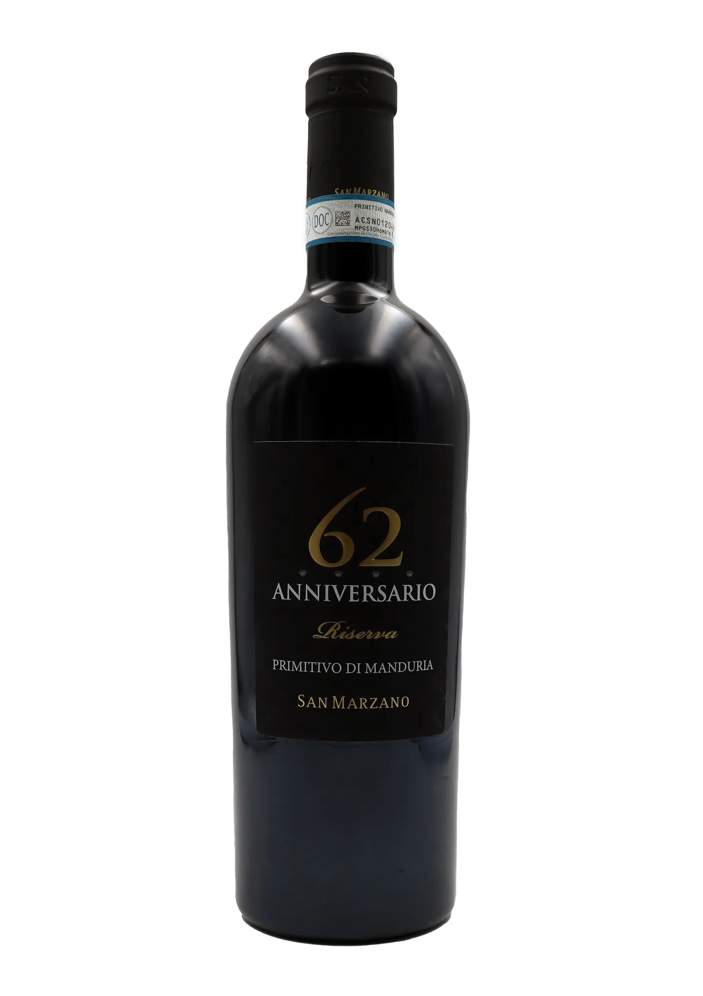 Cantine San Marzano: Primitivo di Manduria Anniversario 62 2019