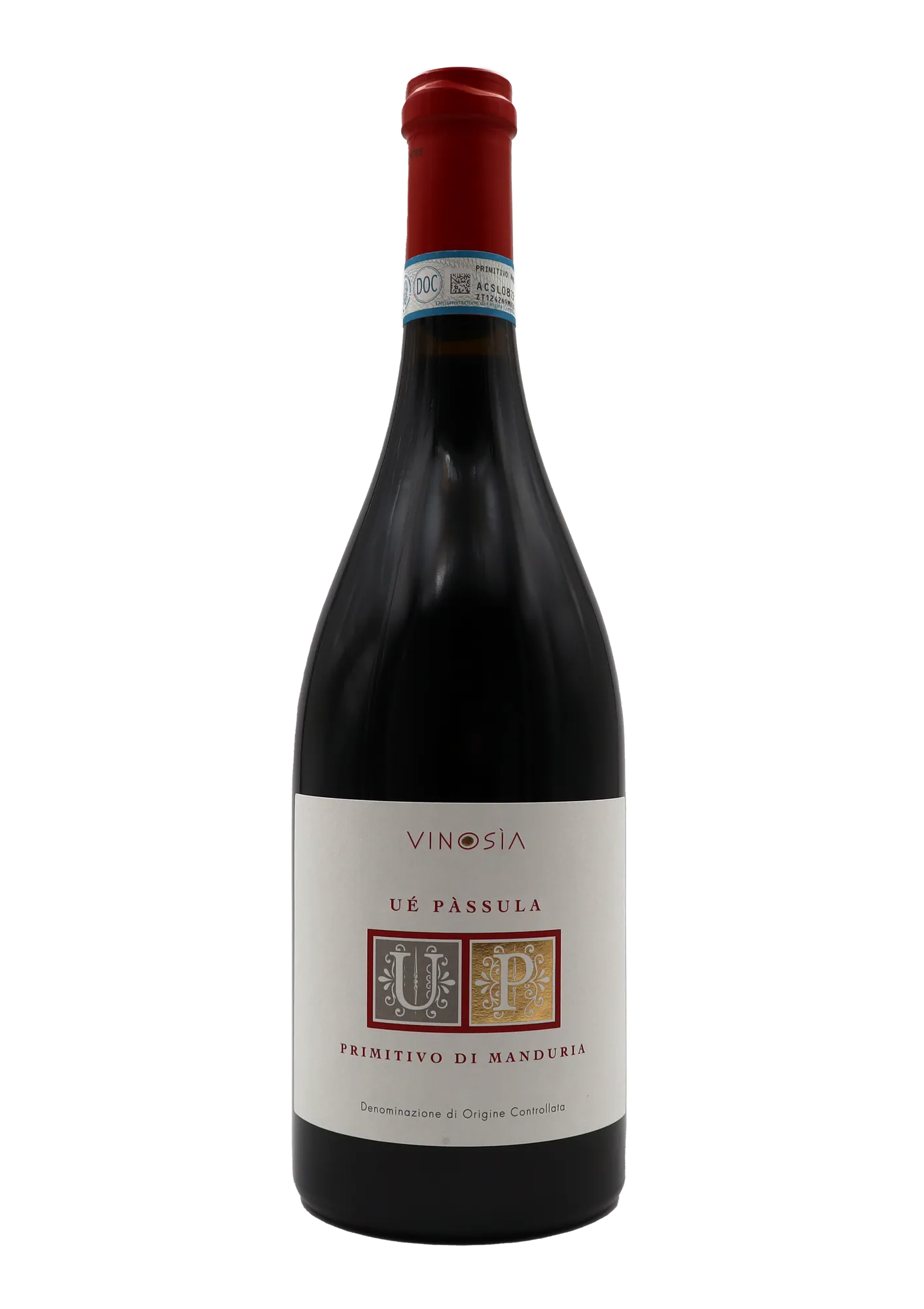 Vinosia: Primitivo Di Manduria Ué Pàssula 2019